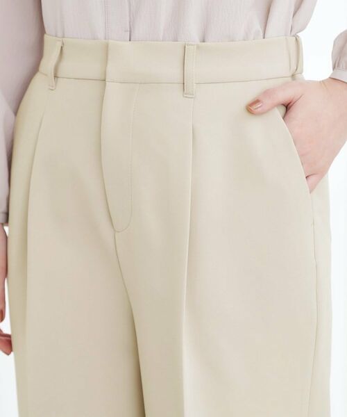 grove / グローブ パンツ | 【マシンウォッシュ／防シワ】Wクロスワイドパンツ | 詳細16