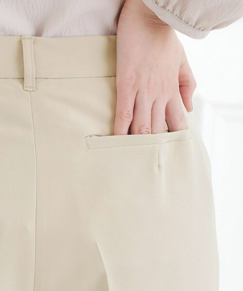 grove / グローブ パンツ | 【マシンウォッシュ／防シワ】Wクロスワイドパンツ | 詳細17