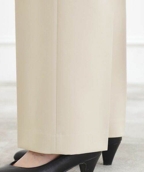 grove / グローブ パンツ | 【マシンウォッシュ／防シワ】Wクロスワイドパンツ | 詳細18