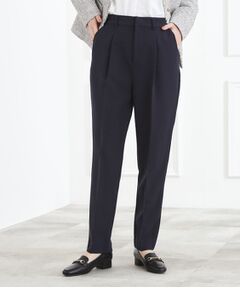 grove / グローブ パンツ | 【マシンウォッシュ／防シワ】Wクロステーパードパンツ