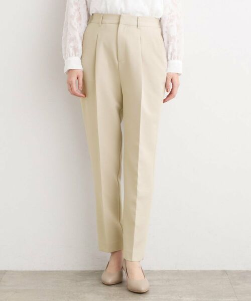 grove / グローブ パンツ | 【マシンウォッシュ／防シワ】Wクロステーパードパンツ | 詳細13