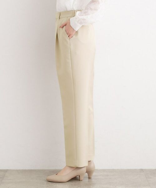 grove / グローブ パンツ | 【マシンウォッシュ／防シワ】Wクロステーパードパンツ | 詳細14