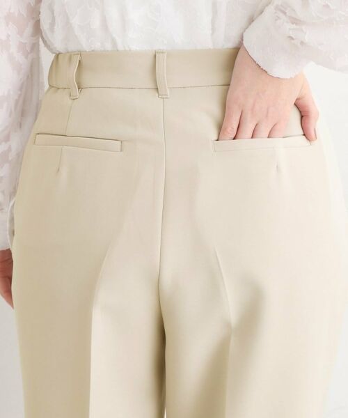 grove / グローブ パンツ | 【マシンウォッシュ／防シワ】Wクロステーパードパンツ | 詳細17