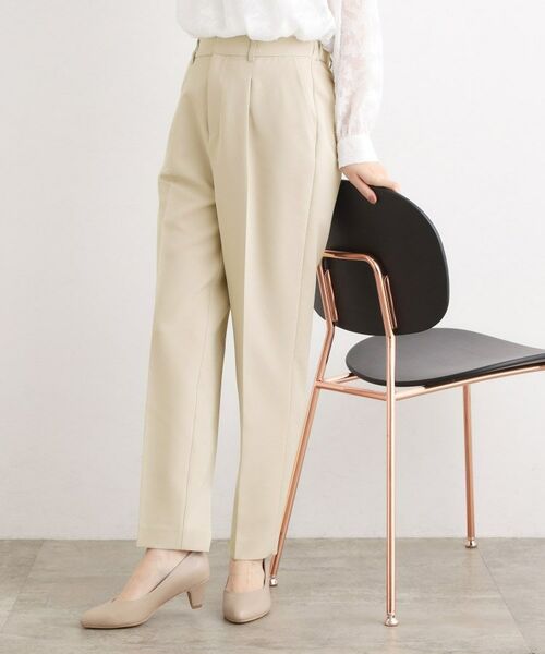 grove / グローブ パンツ | 【マシンウォッシュ／防シワ】Wクロステーパードパンツ | 詳細5