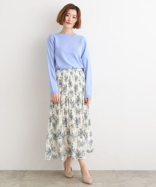 grove / グローブ ロング・マキシ丈スカート | 【選べる着丈】ヴィンテージサテンプリーツスカート | 詳細10