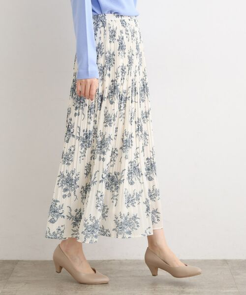 grove / グローブ ロング・マキシ丈スカート | 【選べる着丈】ヴィンテージサテンプリーツスカート | 詳細9