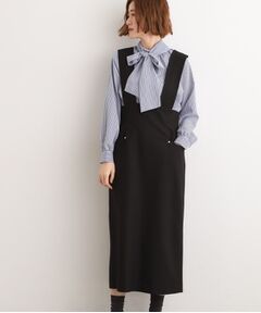 grove / グローブ ロング・マキシ丈スカート | 上品さと快適さを両立、美シルエットなハイウエストサス付きスカート