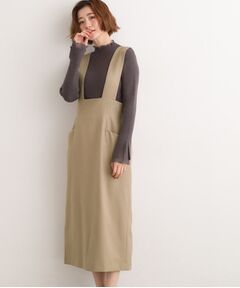 grove / グローブ ロング・マキシ丈スカート | 上品さと快適さを両立、美シルエットなハイウエストサス付きスカート