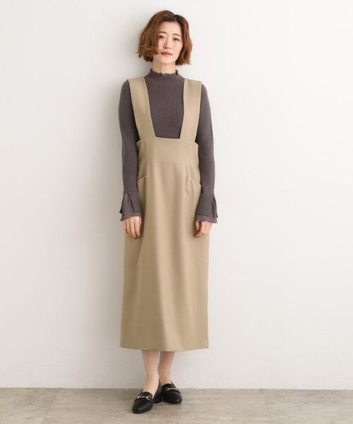 grove / グローブ ロング・マキシ丈スカート | 上品さと快適さを両立、美シルエットなハイウエストサス付きスカート | 詳細11