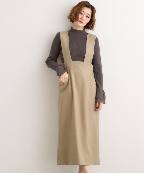 grove / グローブ ロング・マキシ丈スカート | 上品さと快適さを両立、美シルエットなハイウエストサス付きスカート | 詳細9