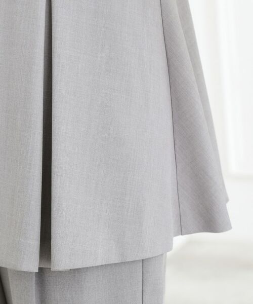 grove / グローブ シャツ・ブラウス | 【マシンウォッシュ/防シワ】袖ドッキングペプラムブラウス【着回しカセット】 | 詳細17