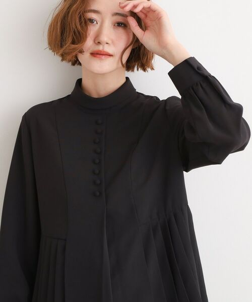 grove / グローブ シャツ・ブラウス | 裾プリーツ取り外しボウタイブラウス | 詳細10