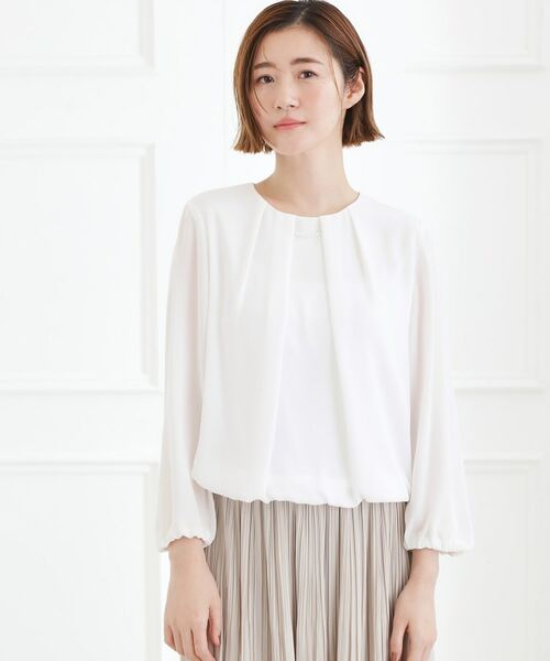 grove / グローブ シャツ・ブラウス | パーツ付き裾バルーンブラウス | 詳細2