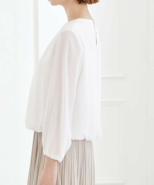 grove / グローブ シャツ・ブラウス | パーツ付き裾バルーンブラウス | 詳細8