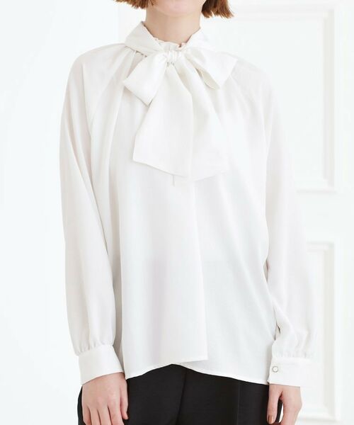 grove / グローブ シャツ・ブラウス | 【マルチWAY】アソートボウタイブラウス | 詳細19