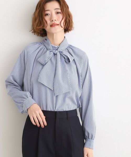 grove / グローブ シャツ・ブラウス | 【マルチWAY】アソートボウタイブラウス | 詳細6