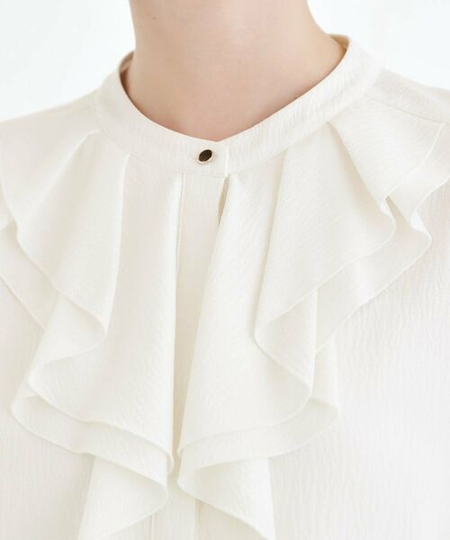 grove / グローブ シャツ・ブラウス | フロントラッフルフリルブラウス | 詳細12