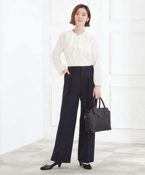 grove / グローブ シャツ・ブラウス | フロントラッフルフリルブラウス | 詳細3