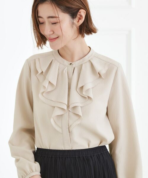 grove / グローブ シャツ・ブラウス | フロントラッフルフリルブラウス | 詳細5