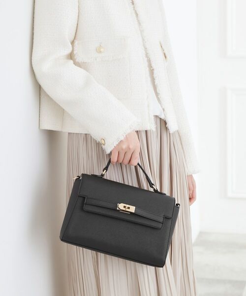 grove / グローブ ショルダーバッグ | フラップベルトカクシボショルダー(ブラック(019))