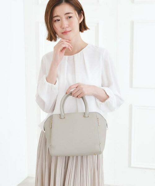 grove / グローブ トートバッグ | 【人間工学】タテZipバーハンドル2WAYトート | 詳細1