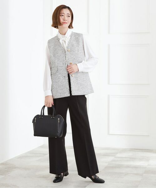 grove / グローブ トートバッグ | 【人間工学】タテZipバーハンドル2WAYトート | 詳細4