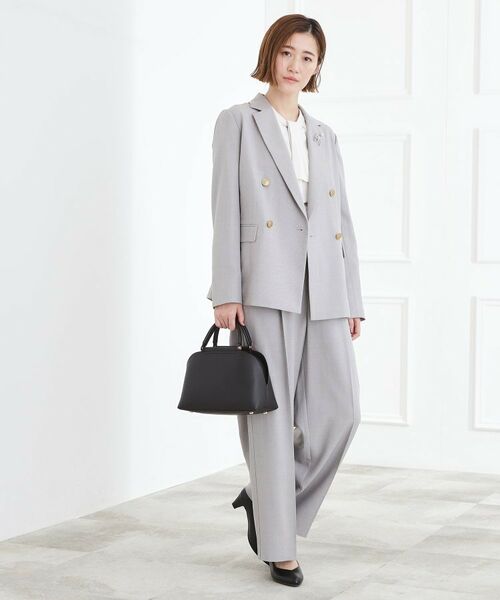 grove / グローブ ハンドバッグ | 【ハレの日にもデイリーにも】バーハンドルラウンド2WAYトート | 詳細4