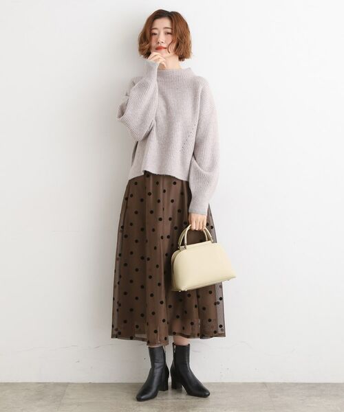 grove / グローブ ハンドバッグ | 【ハレの日にもデイリーにも】バーハンドルラウンド2WAYトート | 詳細6