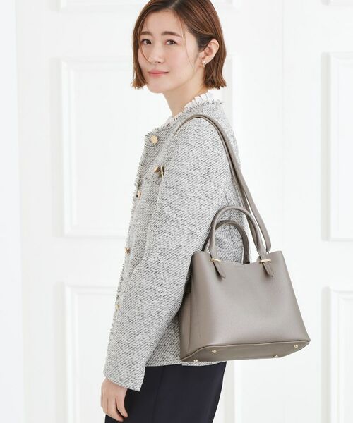 grove / グローブ トートバッグ | 【人間工学】あおりメタルバー2WAYトート | 詳細1