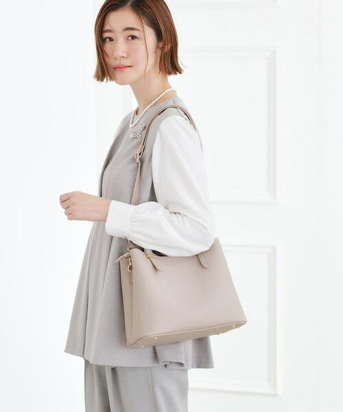 grove / グローブ トートバッグ | 【人間工学】あおりメタルバー2WAYトート | 詳細3