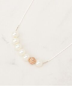 grove / グローブ ネックレス・ペンダント・チョーカー | パール調ロンデルネックレス