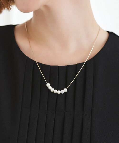 grove / グローブ ネックレス・ペンダント・チョーカー | パール調ロンデルネックレス | 詳細4