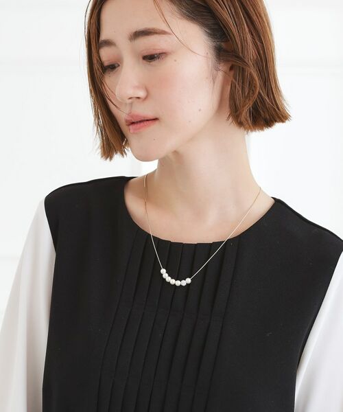 grove / グローブ ネックレス・ペンダント・チョーカー | パール調ロンデルネックレス | 詳細5