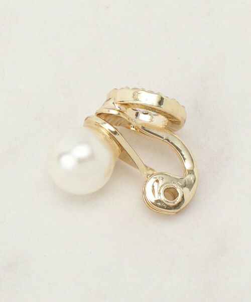 grove / グローブ ピアス・イヤリング | リバーシブルパール調ビジューイヤリング | 詳細2