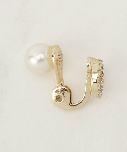 grove / グローブ ピアス・イヤリング | リバーシブルパール調ビジューイヤリング | 詳細3