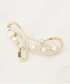 grove / グローブ ブローチ・コサージュ | パール調ビジューブローチ