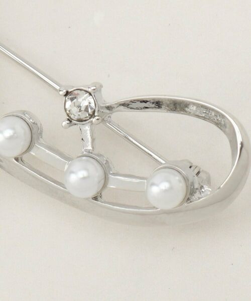 grove / グローブ ブローチ・コサージュ | パール調ビジューブローチ | 詳細4