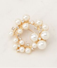 grove / グローブ ブローチ・コサージュ | ラウンドパール調ブローチ