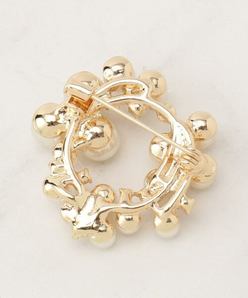 grove / グローブ ブローチ・コサージュ | ラウンドパール調ブローチ | 詳細2