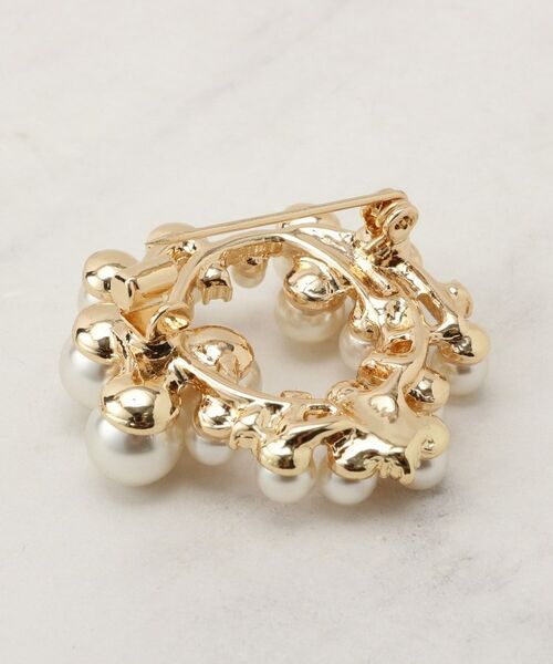grove / グローブ ブローチ・コサージュ | ラウンドパール調ブローチ | 詳細3
