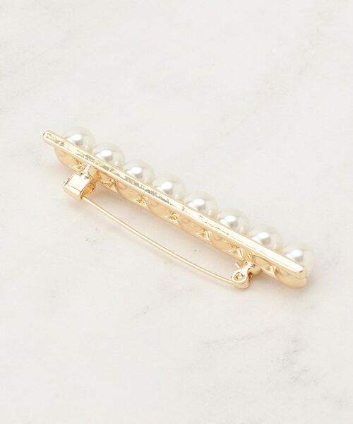 grove / グローブ ブローチ・コサージュ | ラインパール調ブローチ | 詳細2