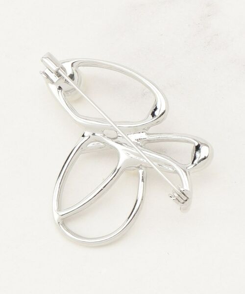 grove / グローブ ブローチ・コサージュ | パール調ビジューメタルアートブローチ | 詳細2