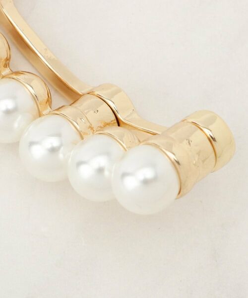 grove / グローブ ブローチ・コサージュ | マグネットRラインパール調ブローチ | 詳細4