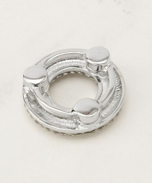 grove / グローブ ブローチ・コサージュ | マグネットビジューラウンドブローチ | 詳細2