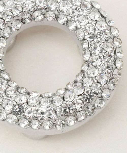 grove / グローブ ブローチ・コサージュ | マグネットビジューラウンドブローチ | 詳細4