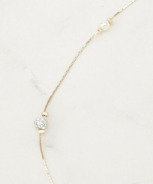 grove / グローブ ネックレス・ペンダント・チョーカー | 飛ばしパール調アジャスタブルネックレス | 詳細2