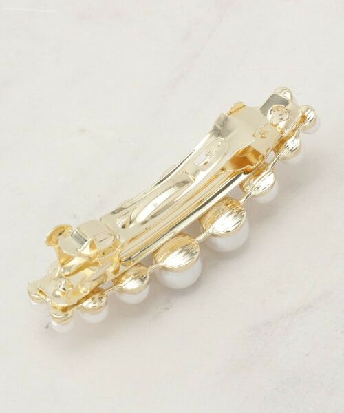 grove / グローブ ヘアアクセサリー | グラデーションパール調バレッタ | 詳細2