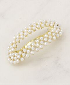 grove / グローブ ヘアアクセサリー | パール調ラウンドバレッタ