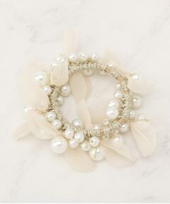 grove / グローブ ヘアアクセサリー | パール調シフォンゴム