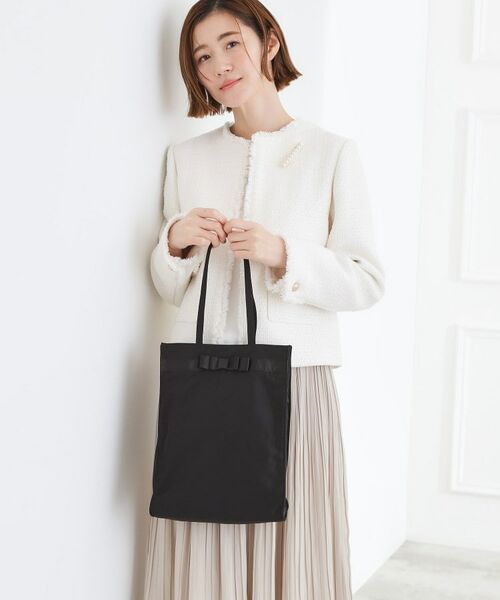 grove / グローブ トートバッグ | 【セレモニー】リボン縦トート | 詳細1